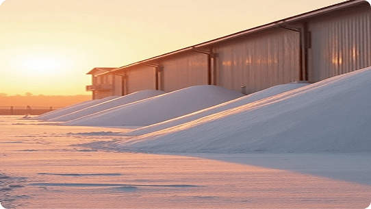 Facility Managers working with salt inventory