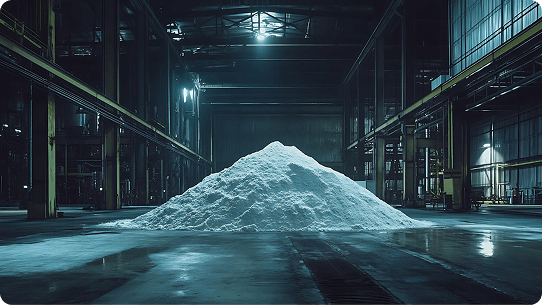 Salt domes storage facility